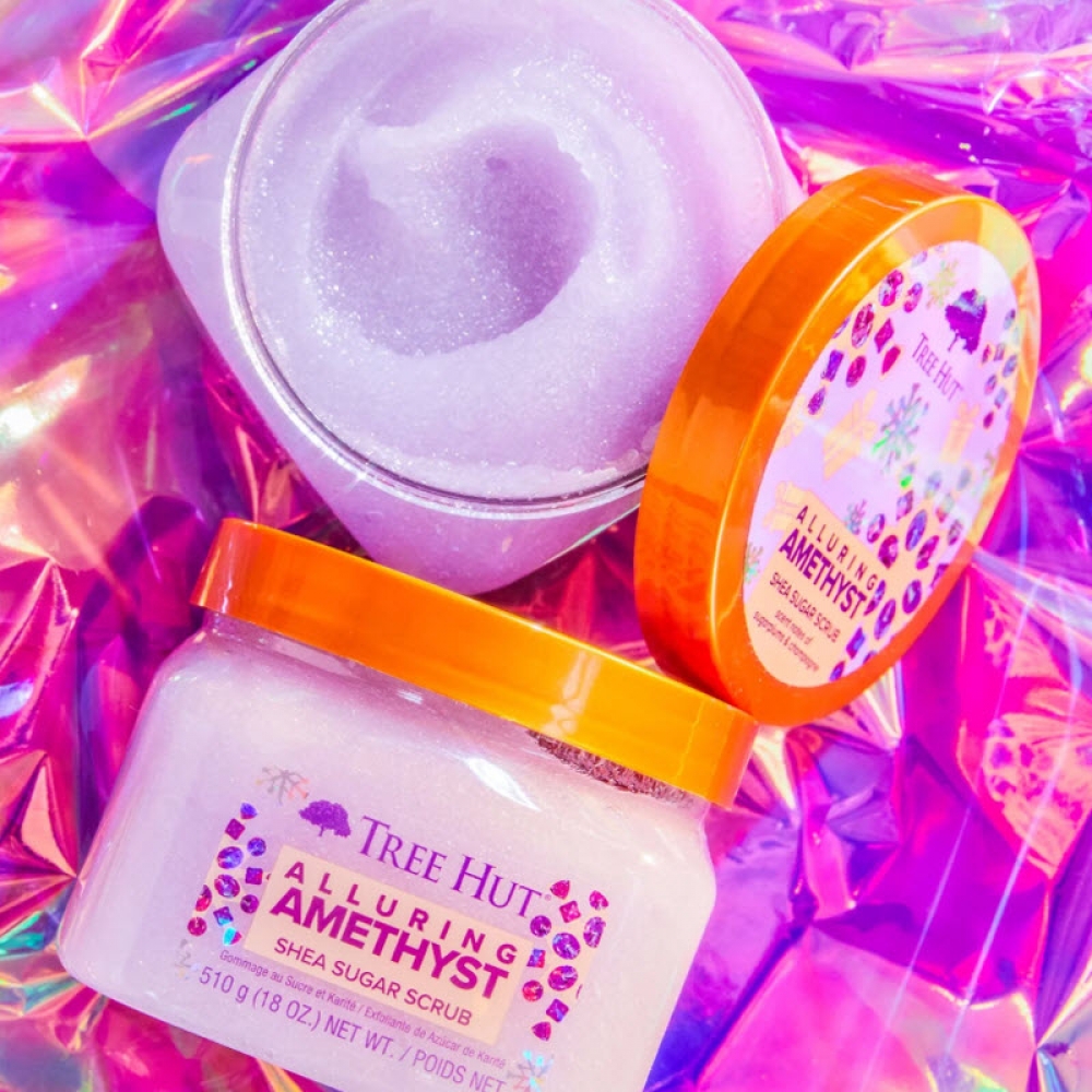 Esfoliante Tree Hut Shea Sugar Scrub Alluring Amethyst 510g