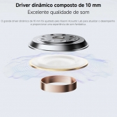 Fone Bluetooth Xiaomi Redmi Buds 6 Play Preto