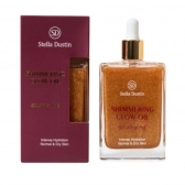 Iluminador Corporal Stella Dustin Shimmer Glow Solar Shine 100ml