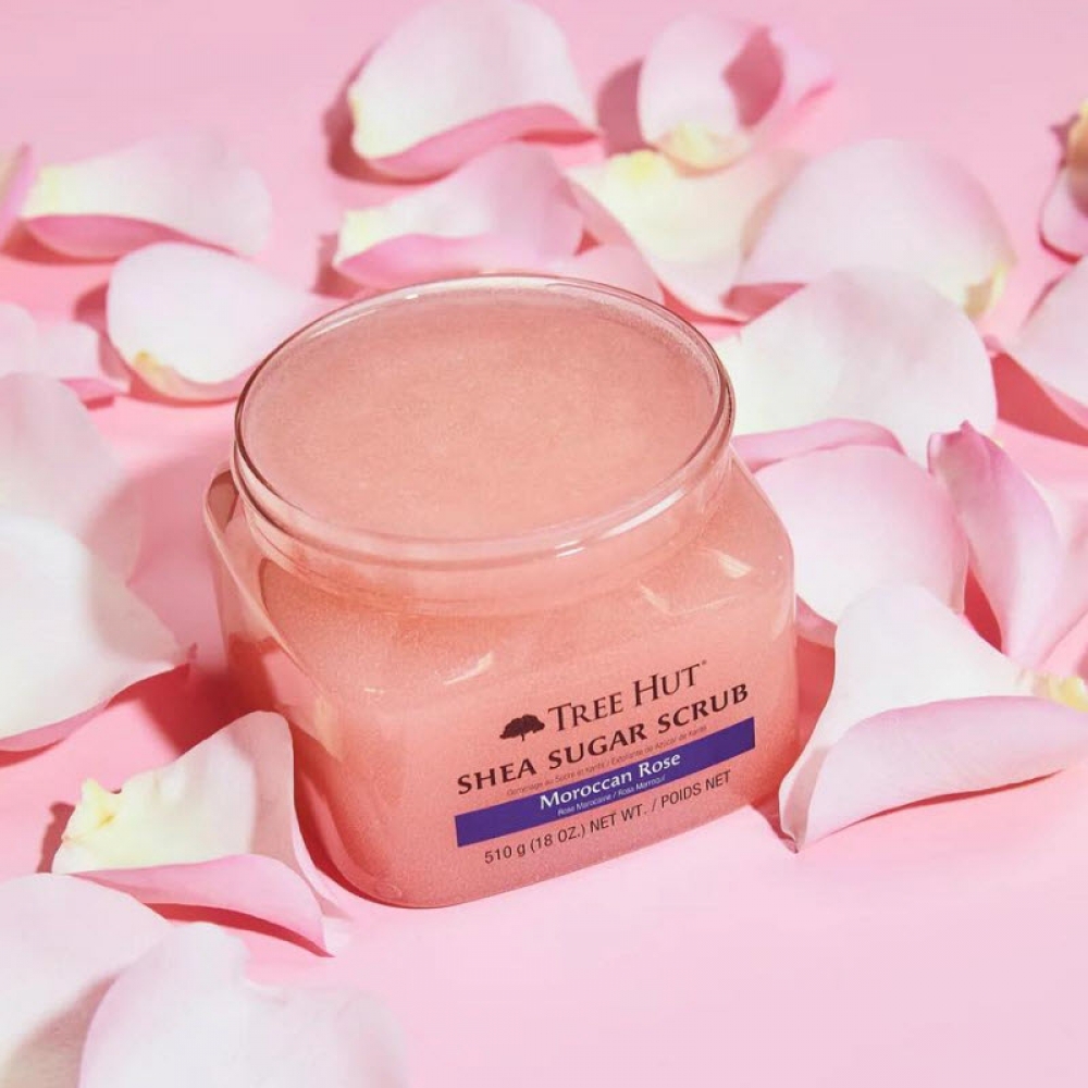 Esfoliante Tree Hut Shea Sugar Scrub Moroccan Rose 510g