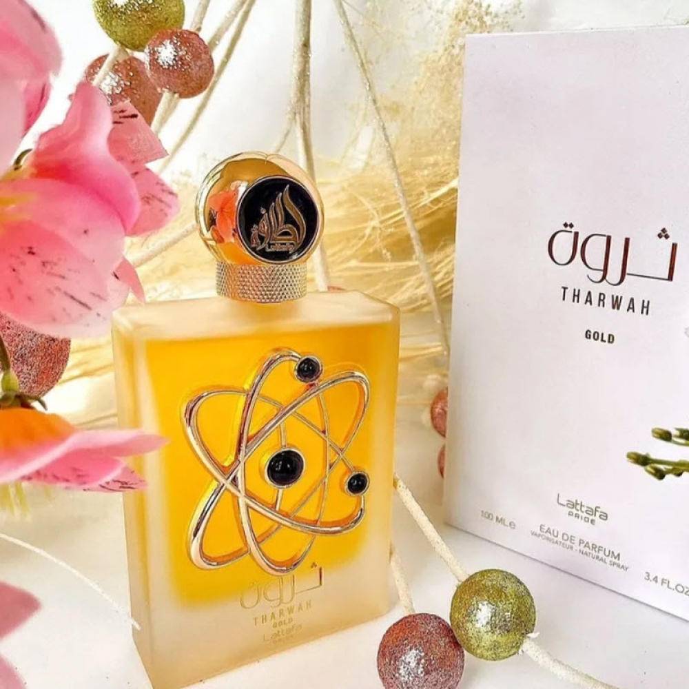 Perfume Lattafa Tharwah Gold Pride Eau De Parfum 100ml